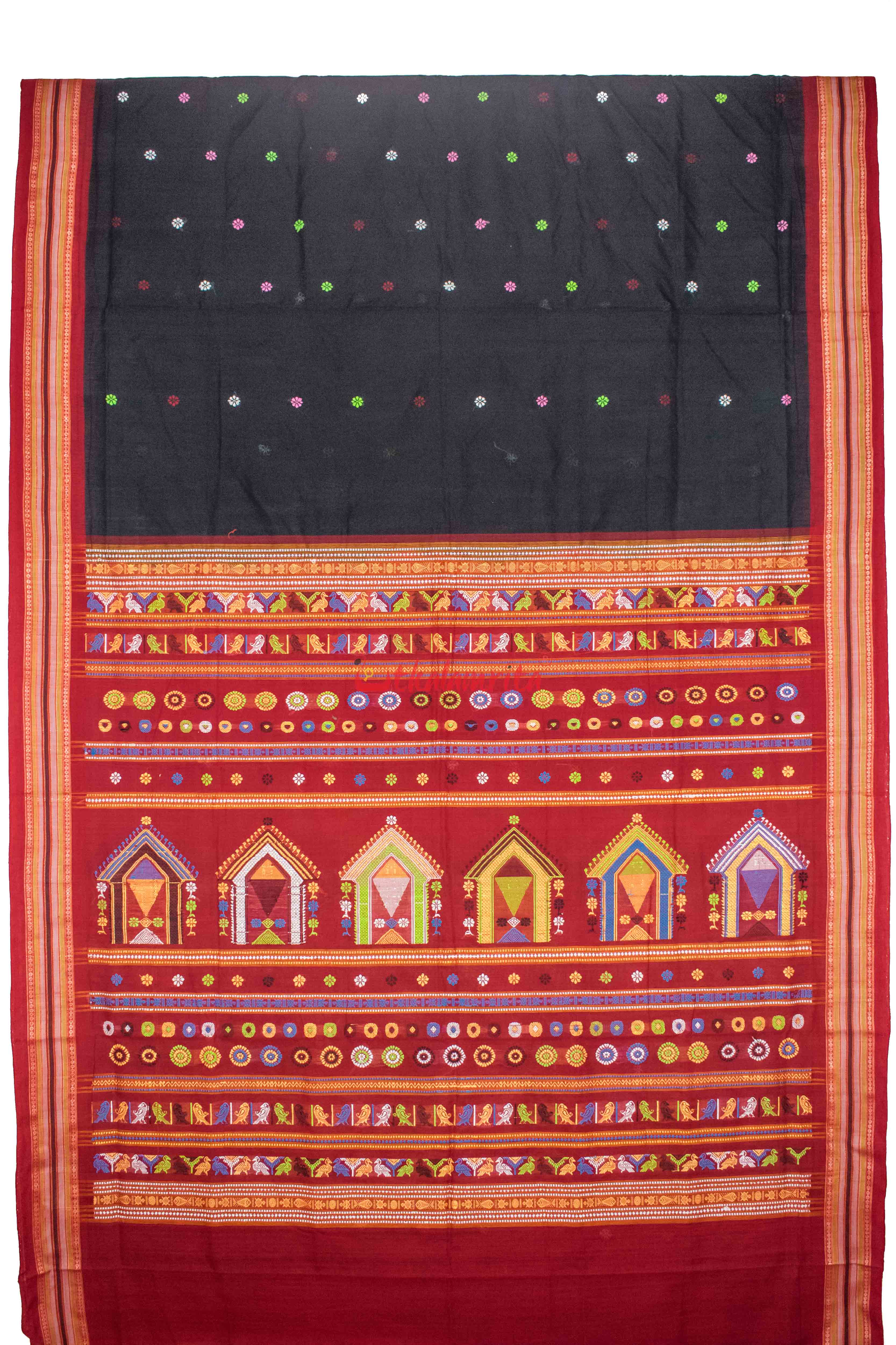 Perfect For Traditional Wear Dolabedi Cotton Saree