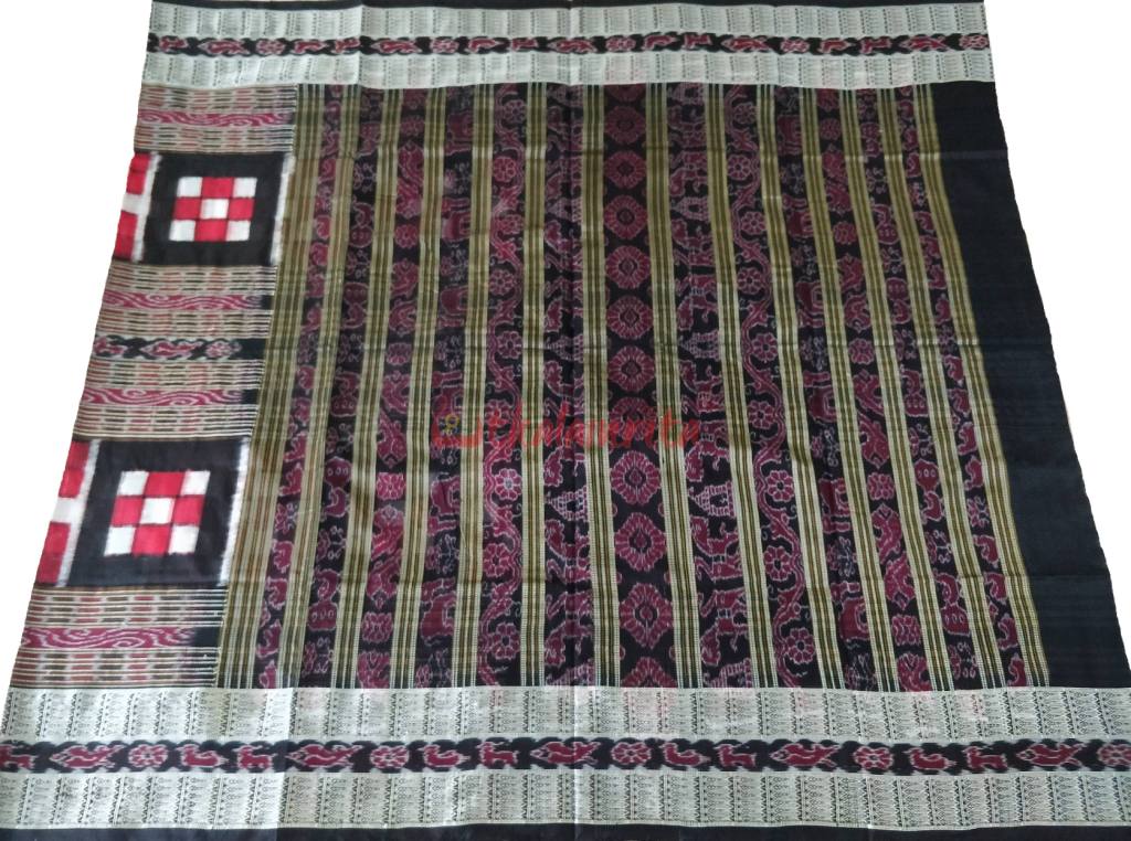 Red Bichitrapuri Silk Saree