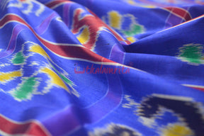 Blue Nabarangi Silk