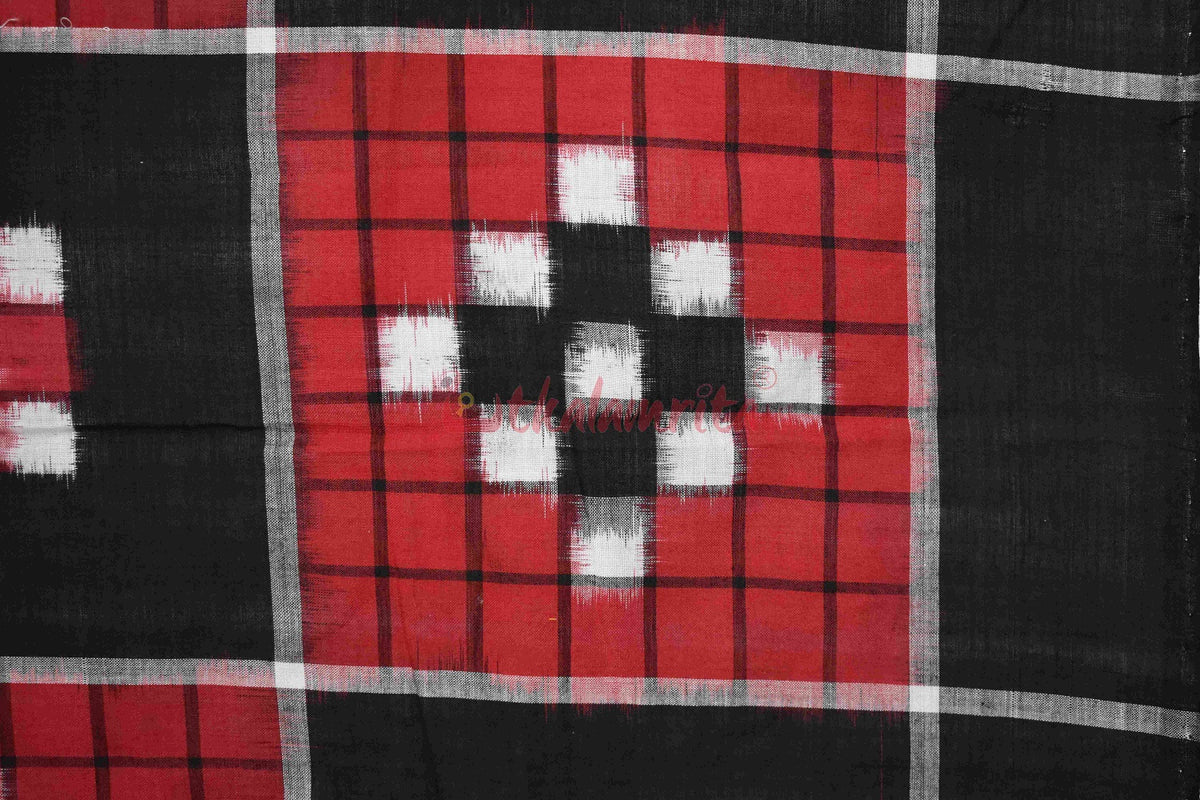 5 Kuthi Red Pasapali (Fabric)