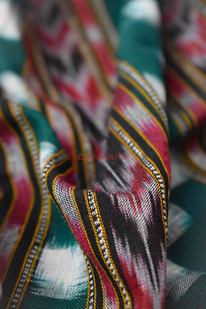 Green Madhupuri (Fabric)