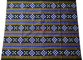 5 Kuthi Mini bichitrapuri blue(Fabric)