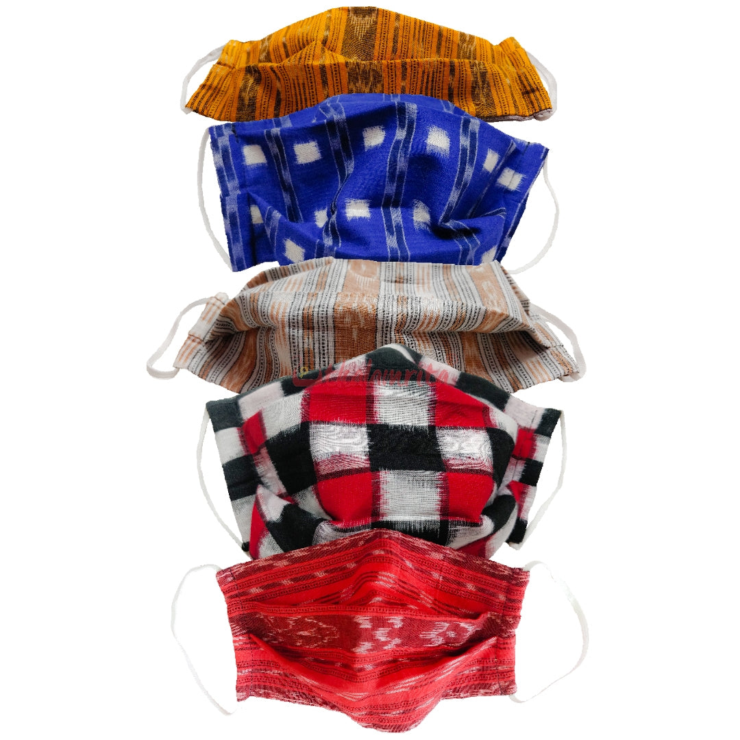 Ikat and Pasapali Mask (Pack of 5)