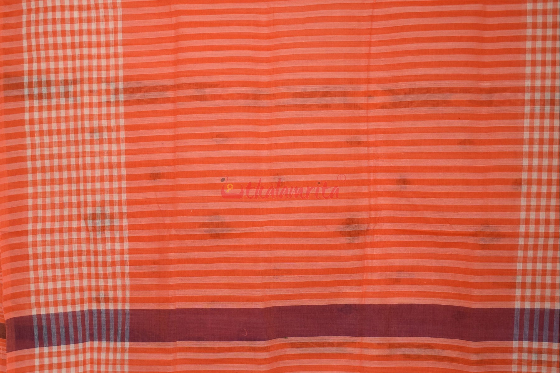 Orange Checks and Stripes