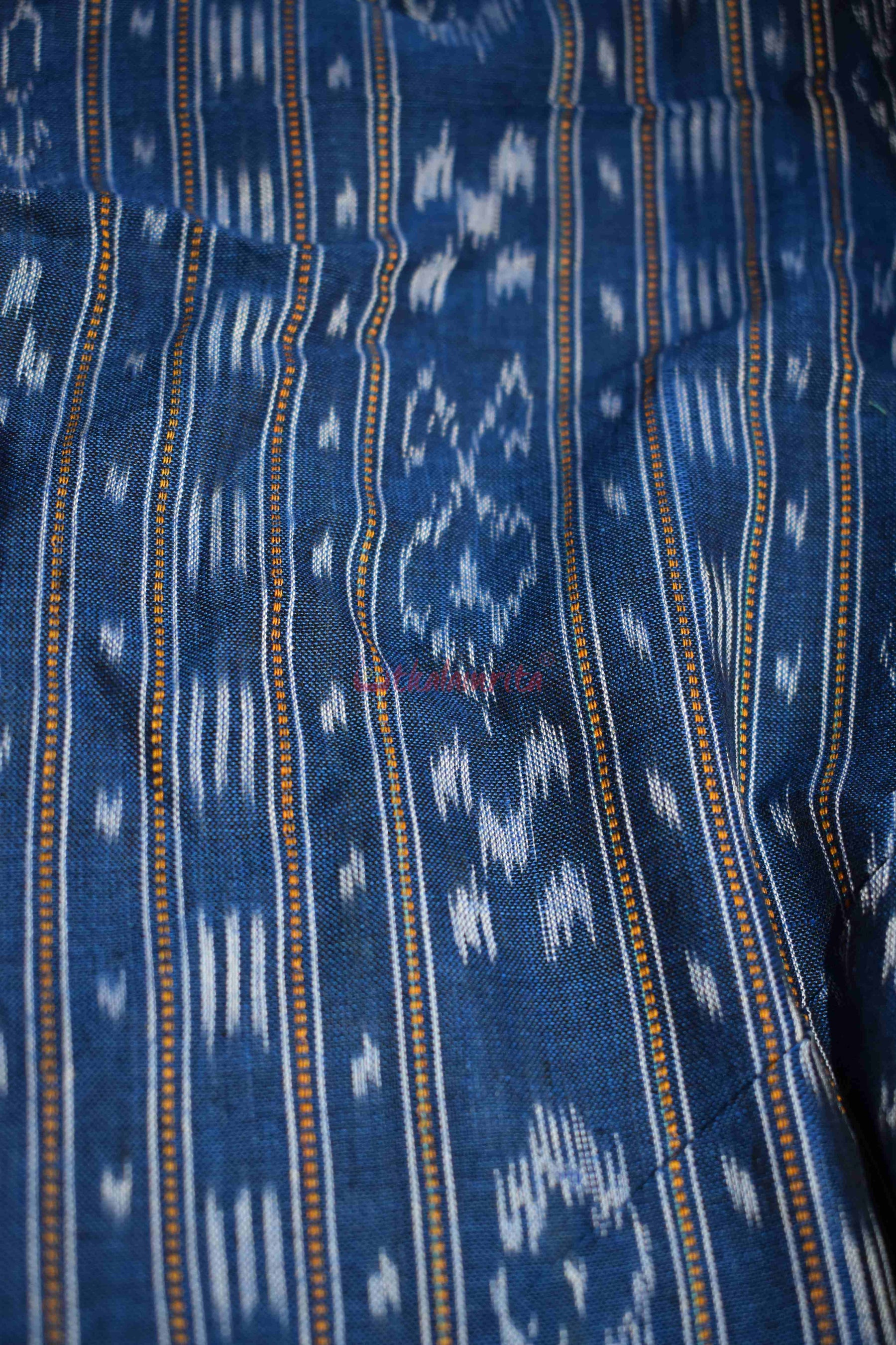 Blue Ikat (Fabric)