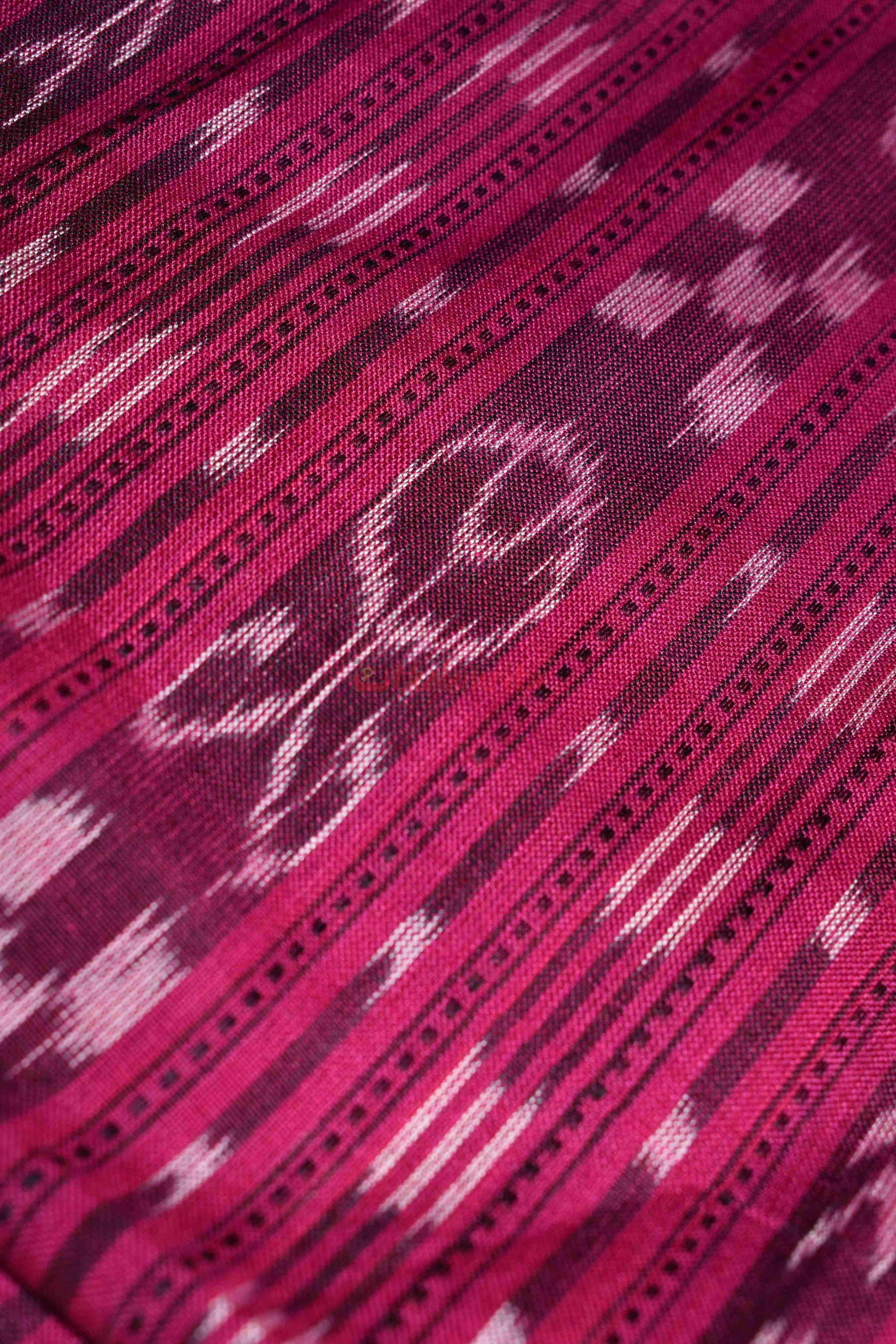 Magenta Ikat (Fabric)