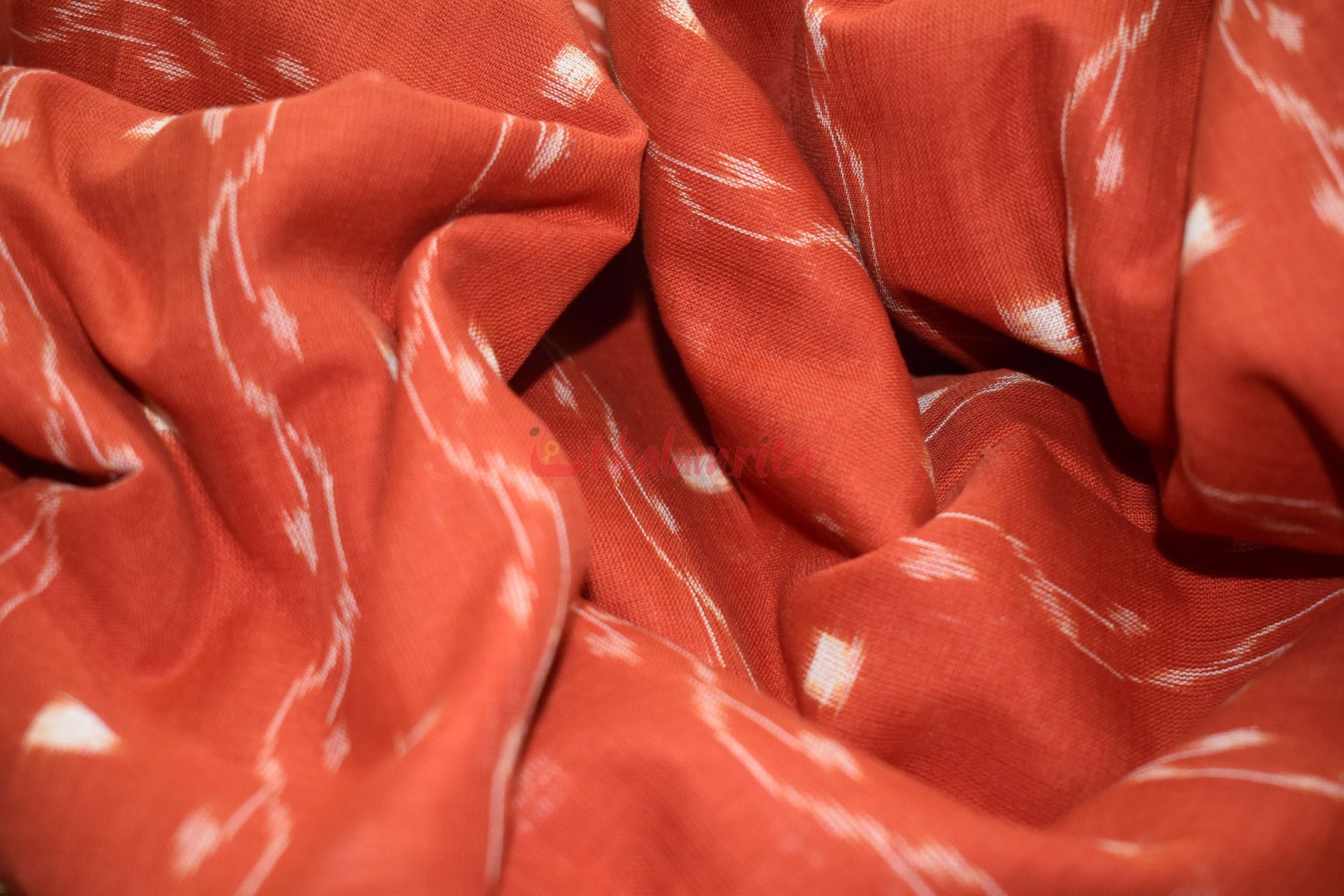 Rust Orange Tipa Pasapali Lata (Fabric)