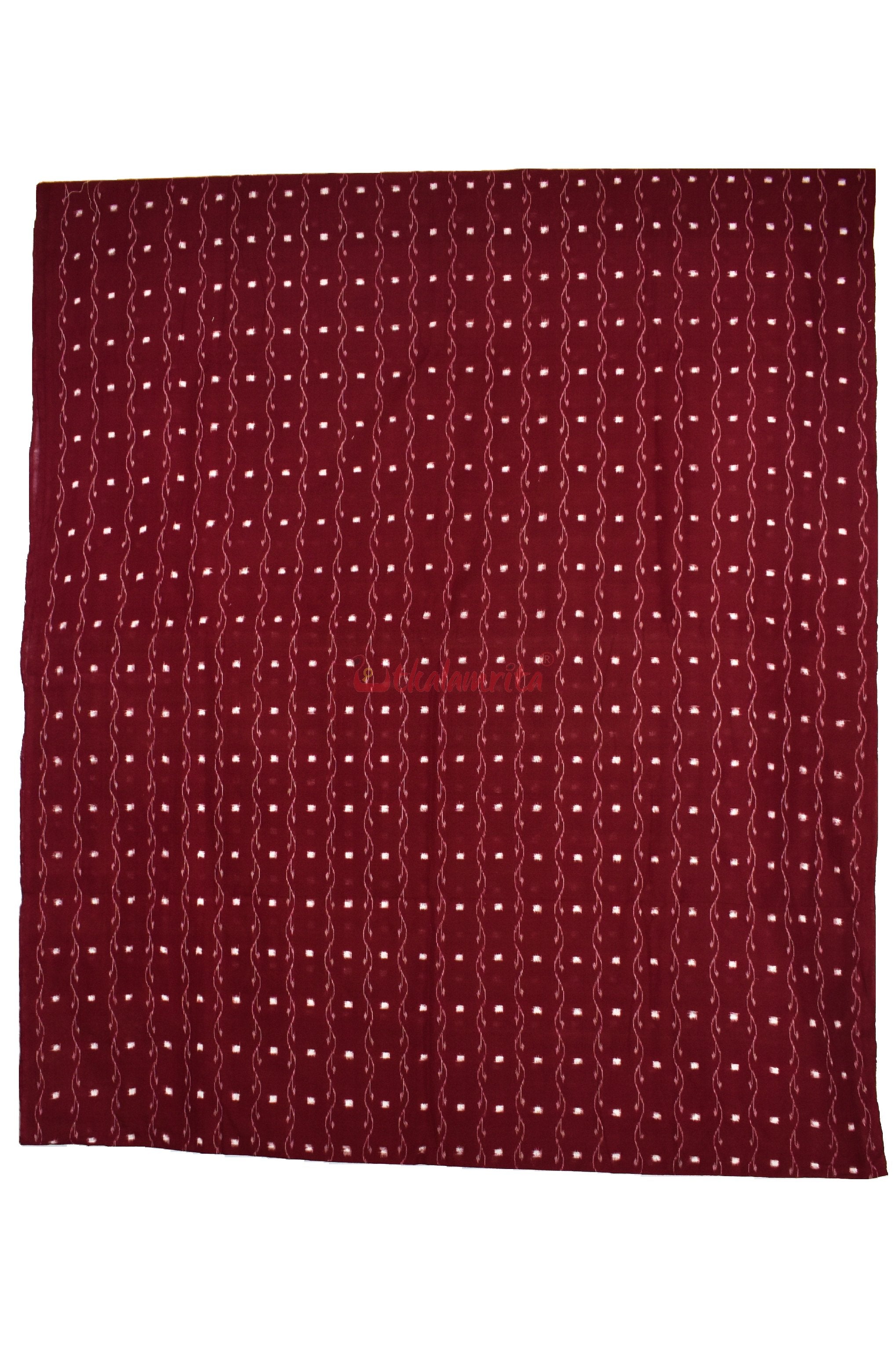 Maroon Tipa Pasapali Lata (Fabric)