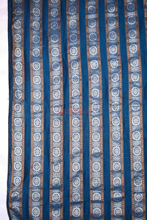 Blue Golden Konark Wheels (Fabric)