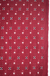 Maroon Star Sakta (Fabric)