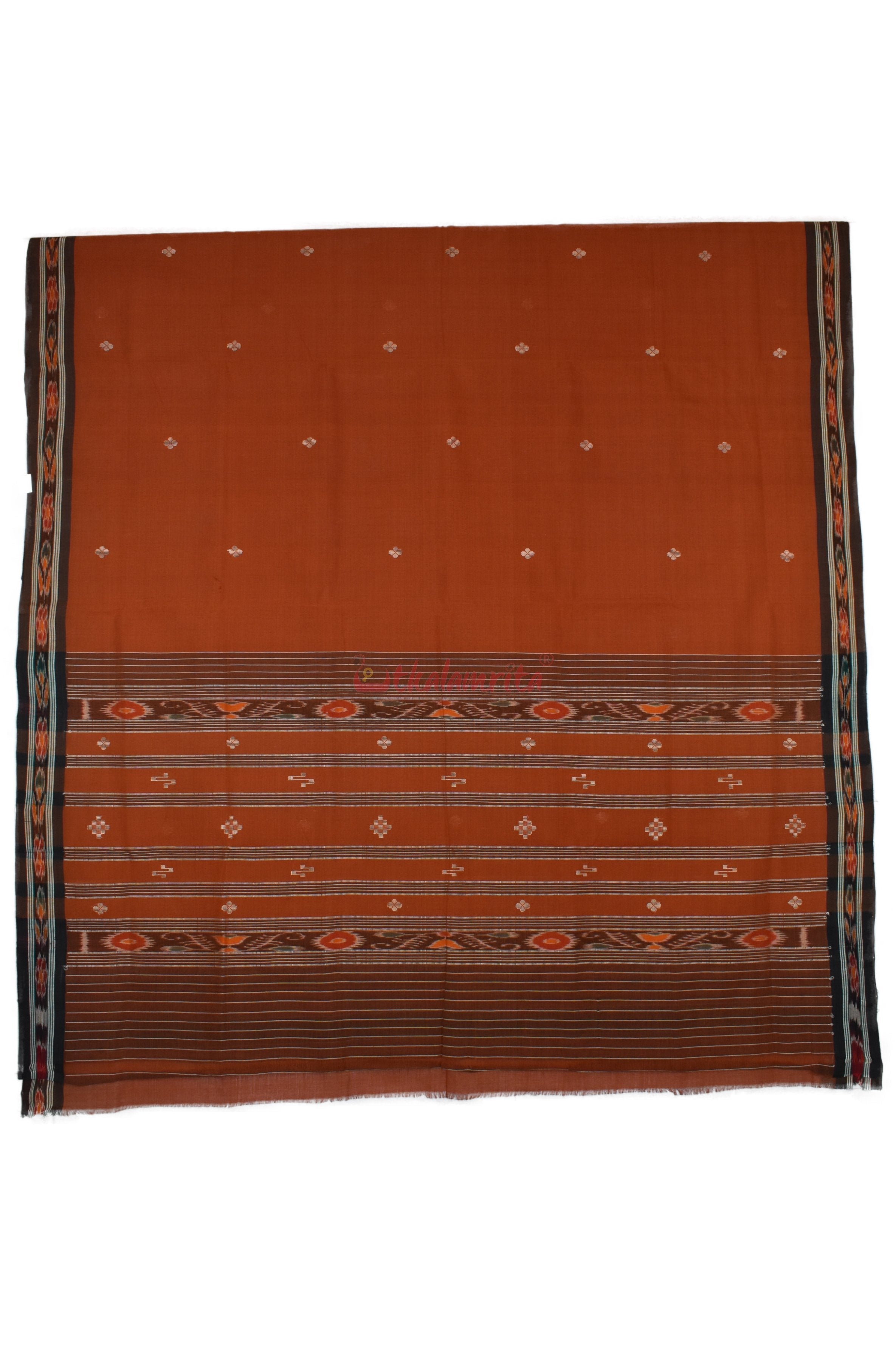 Brown Bandha Border Sutaluga