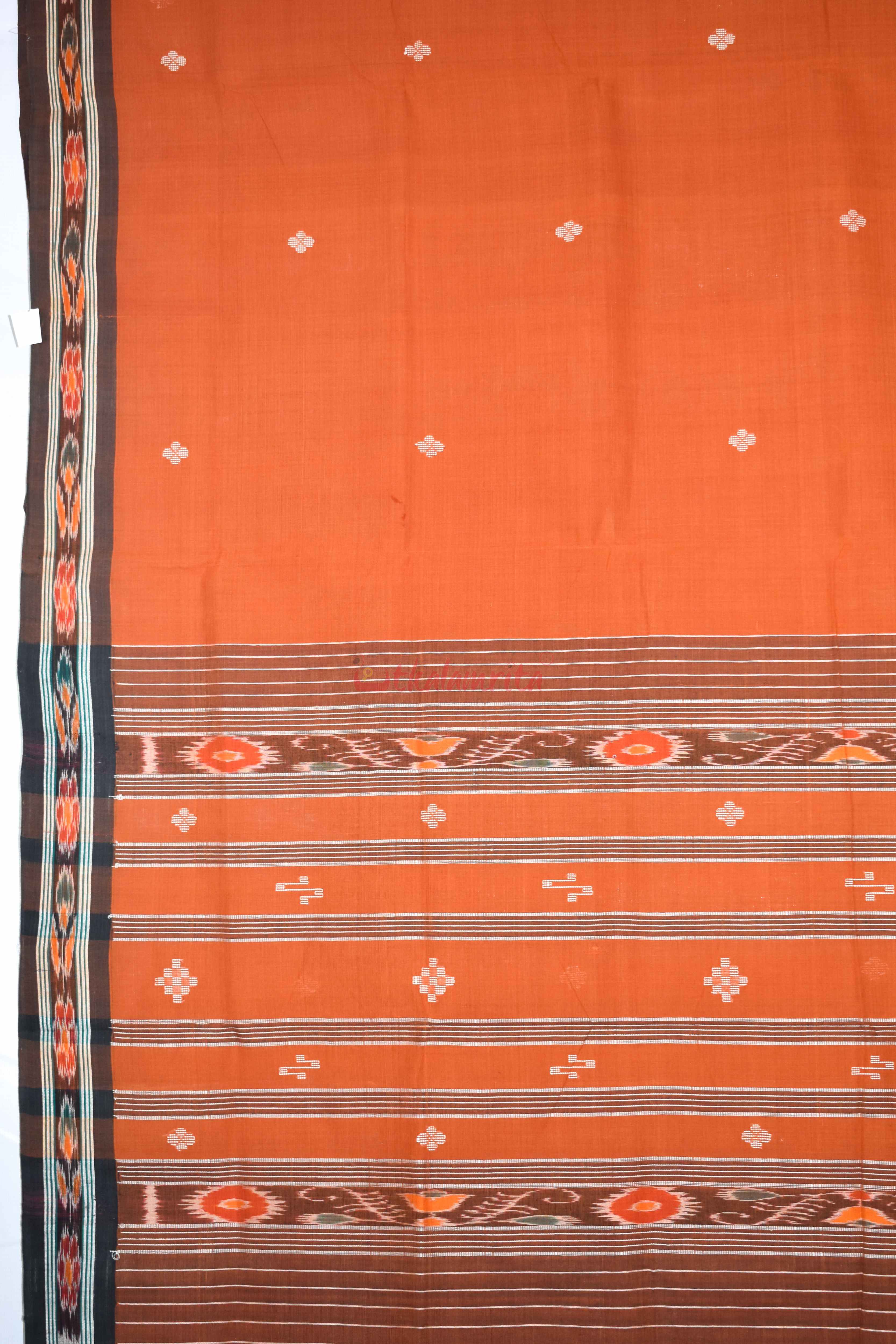 Brown Bandha Border Sutaluga