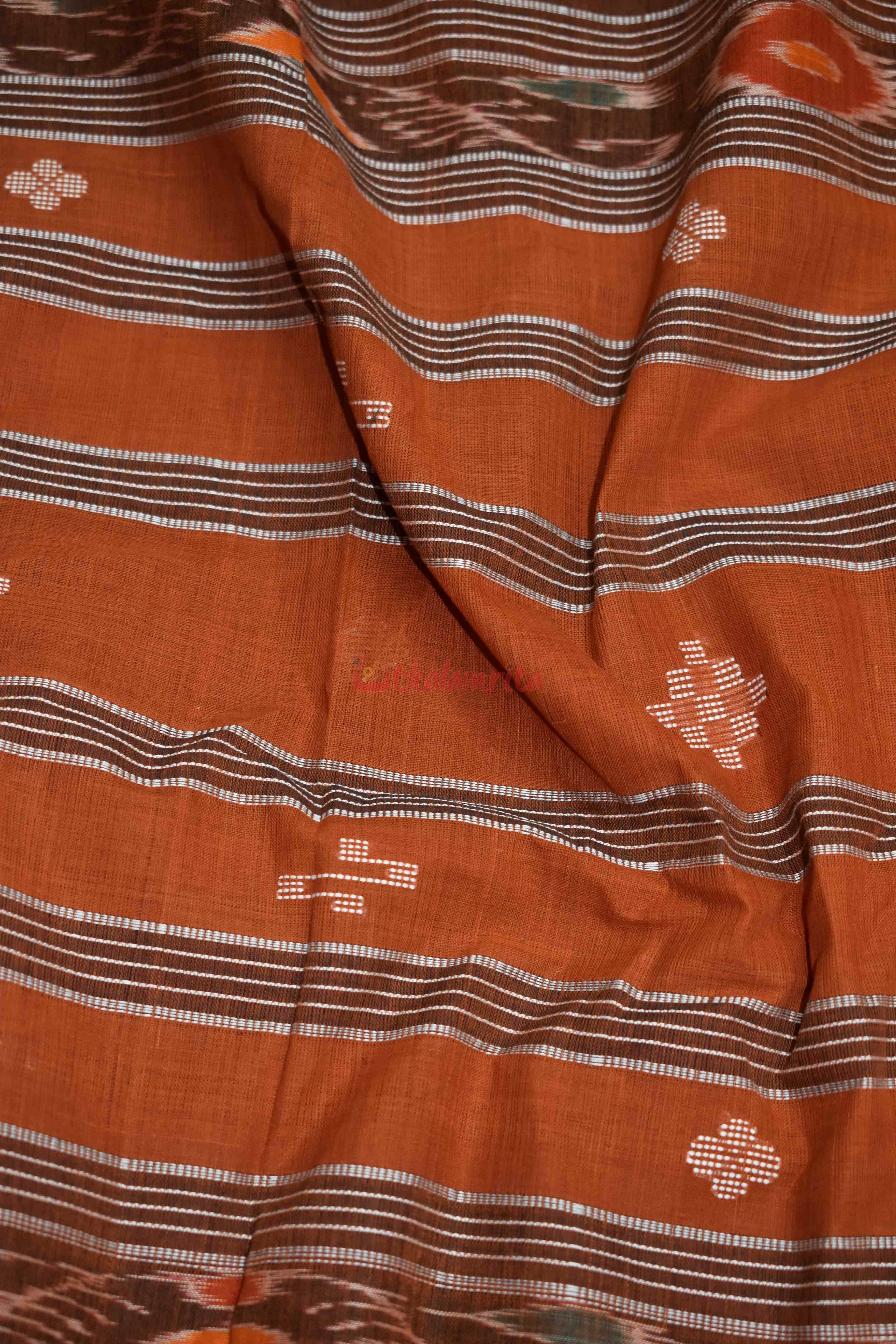 Brown Bandha Border Sutaluga