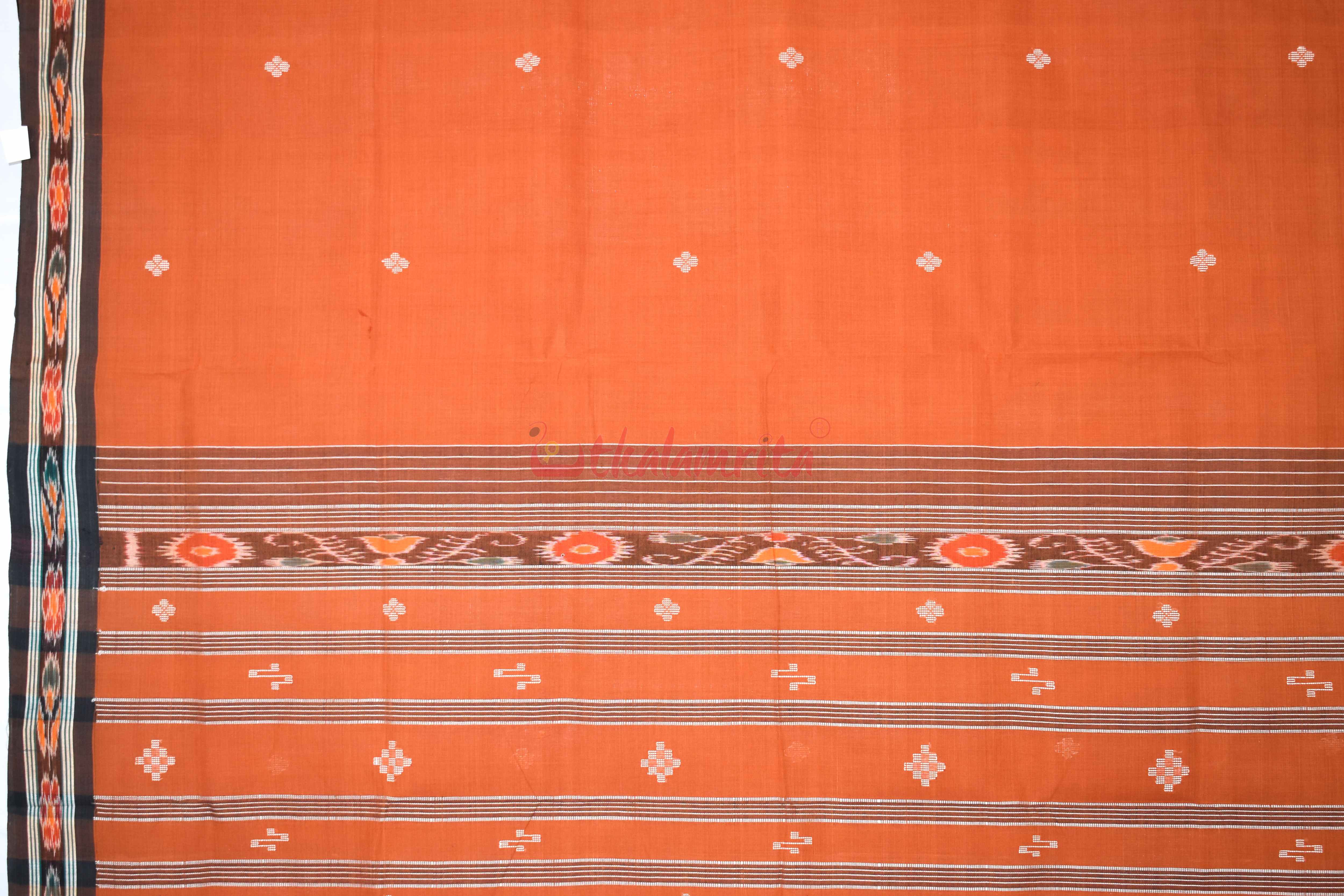 Brown Bandha Border Sutaluga