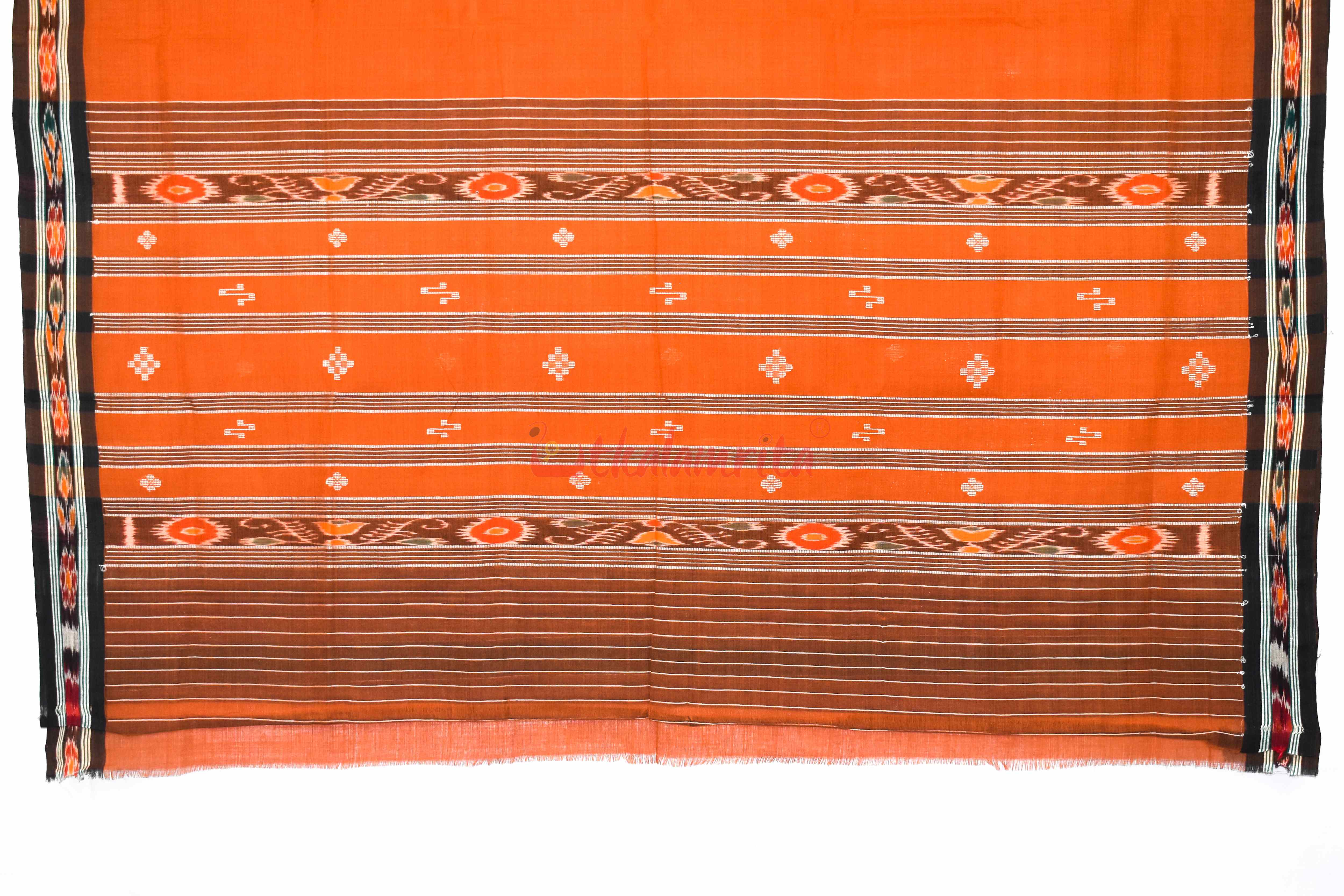 Brown Bandha Border Sutaluga