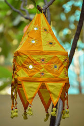 Orange Yellow Special 1-Step square Lampshade