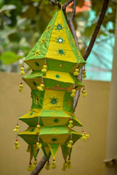 Green Yellow Special 4-Step 6-Koniya Lampshade