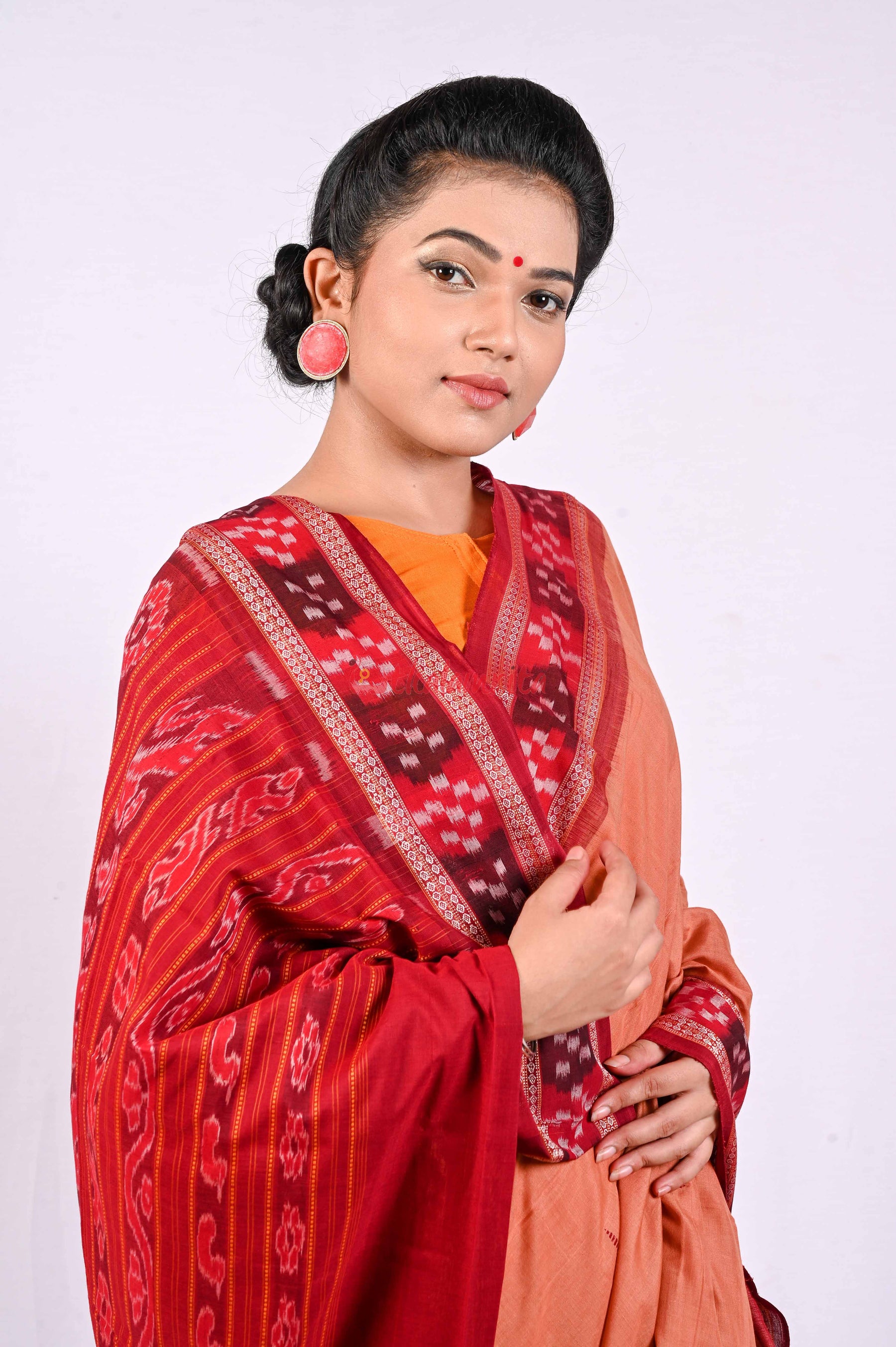Badami Dhadi Sakta Saree