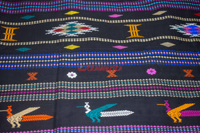 Original Ganjam Bomkai Black Saree