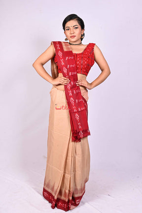 Beige Maroon Pasapali Border