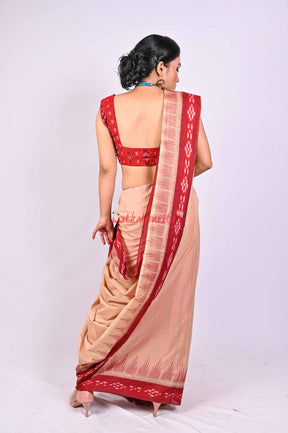 Beige Maroon Pasapali Border