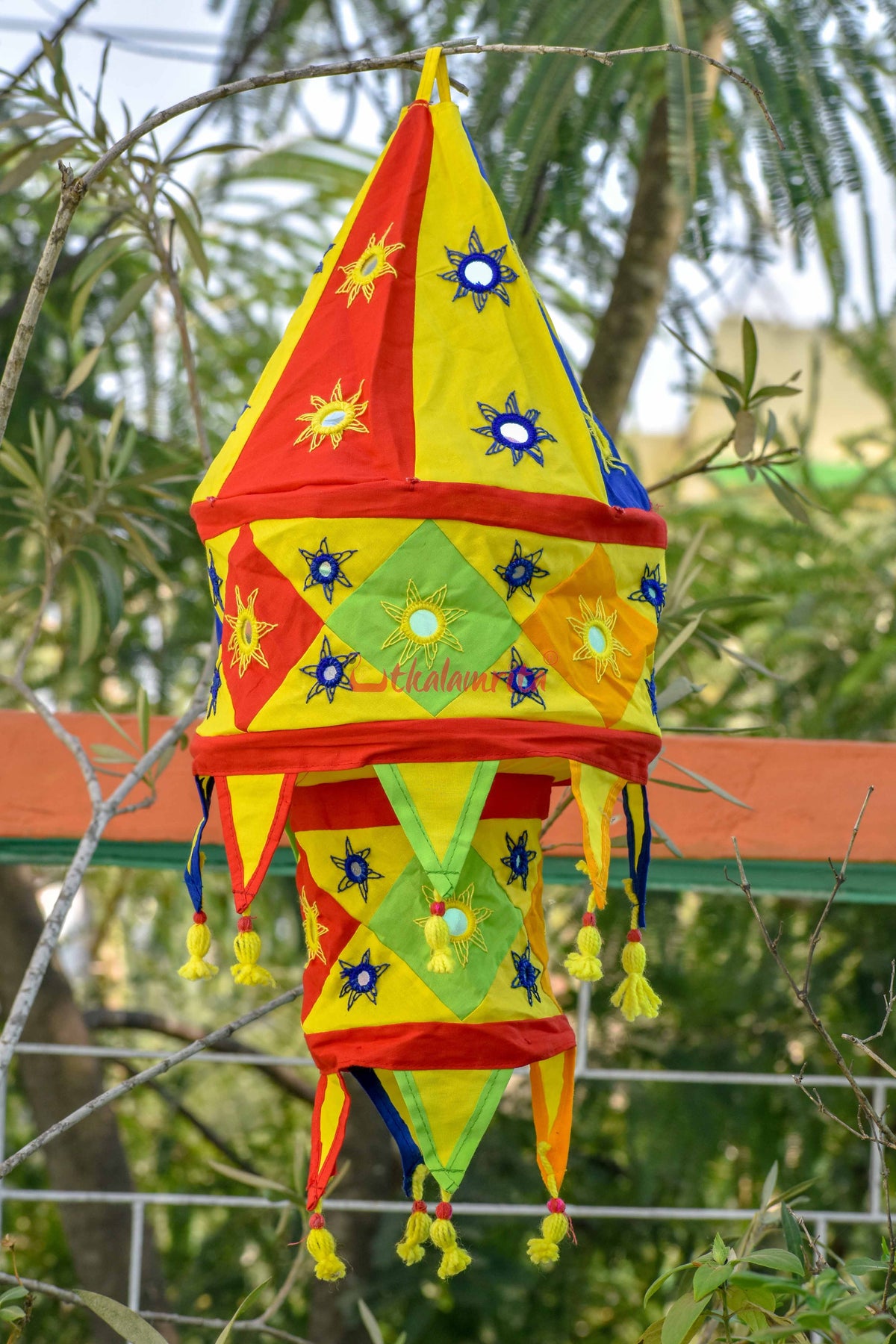 Multicolor Special 2-Step Round Lampshade