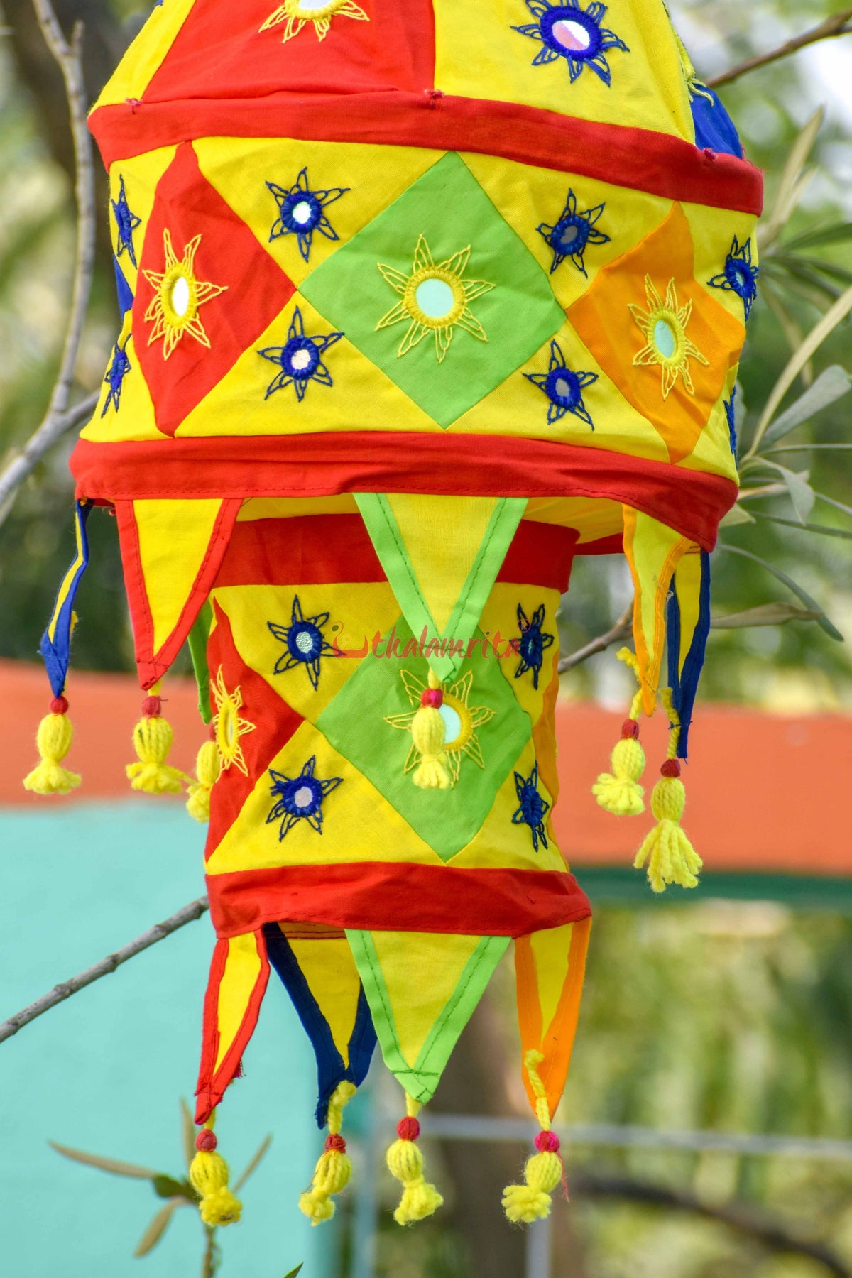 Multicolor Special 2-Step Round Lampshade
