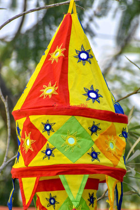 Multicolor Special 2-Step Round Lampshade