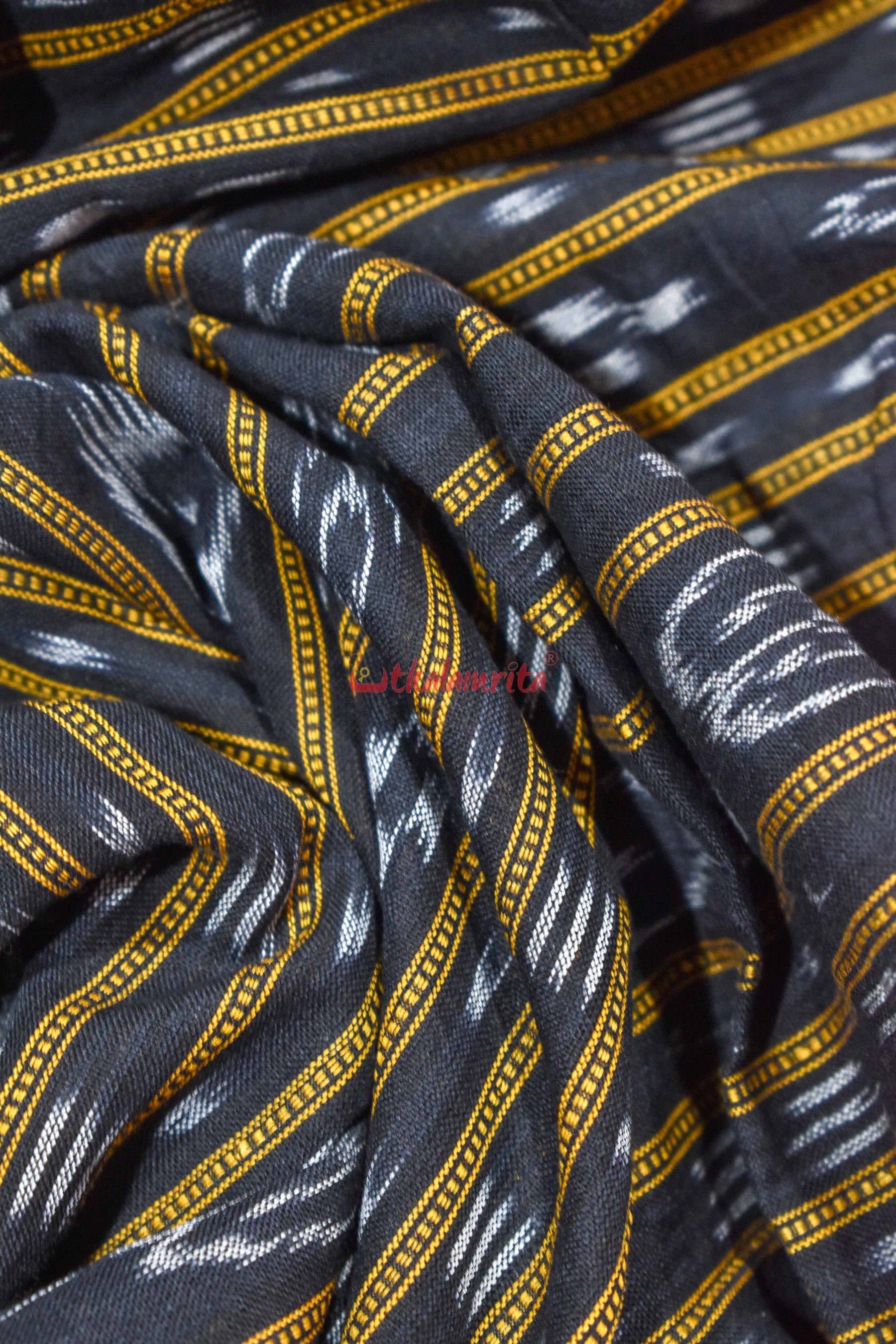 Black Ikat (Fabric)