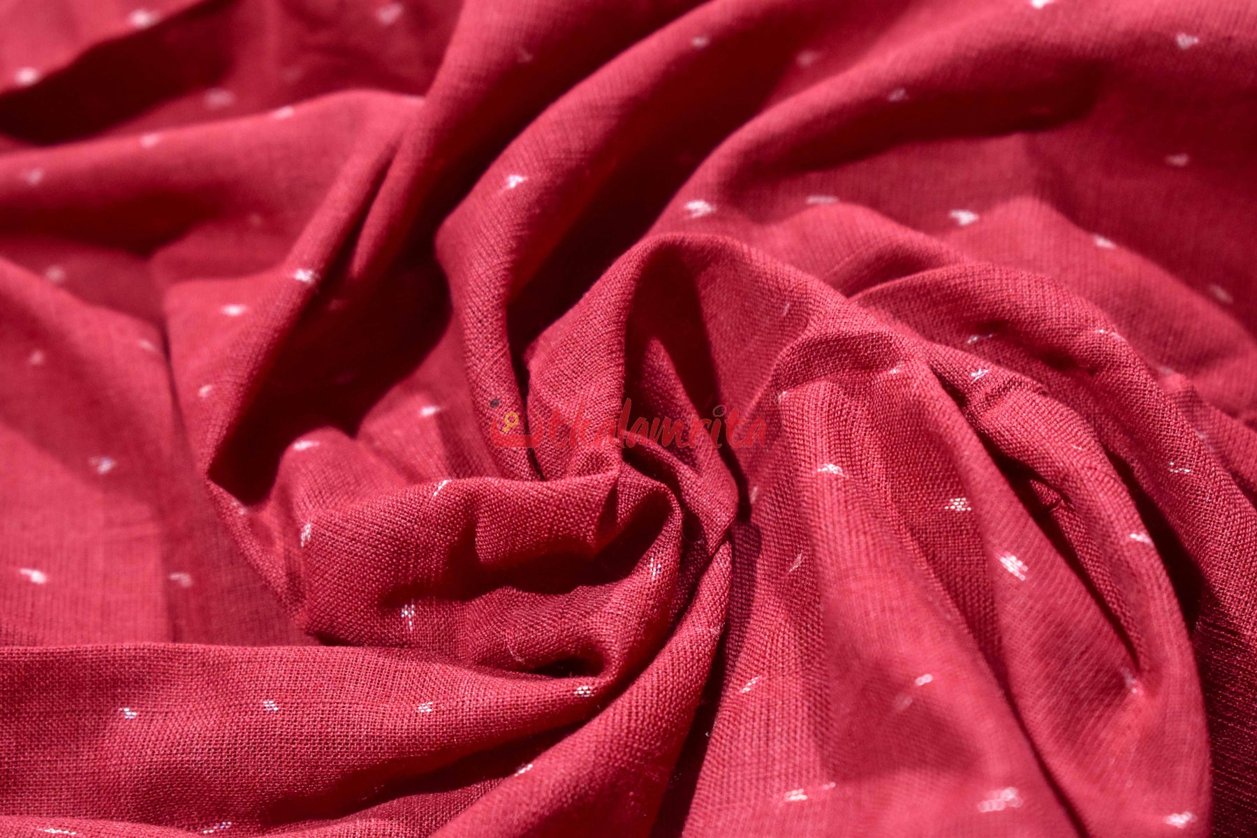 Maroon Ghagara (Fabric)