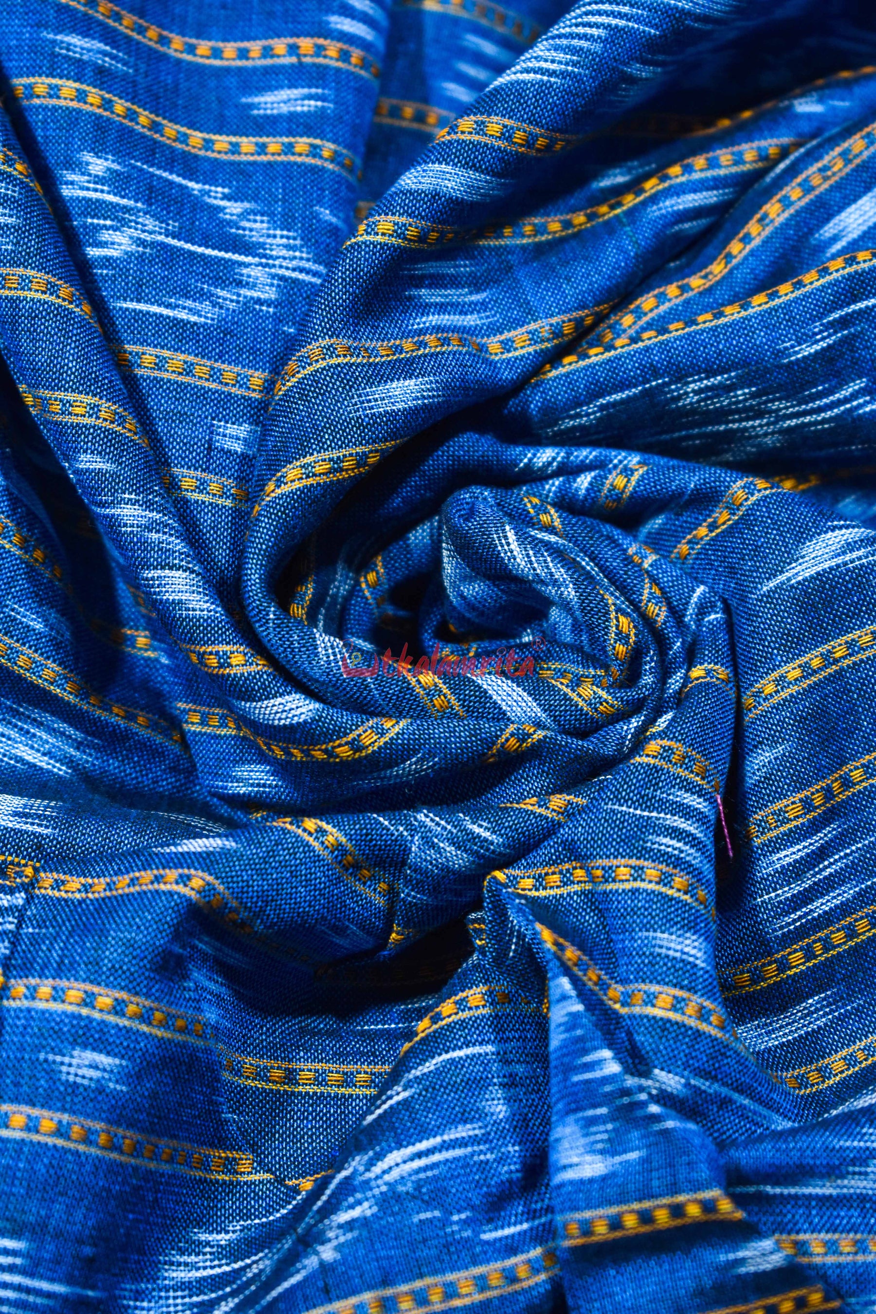 Sky Blue Ikat (Fabric)