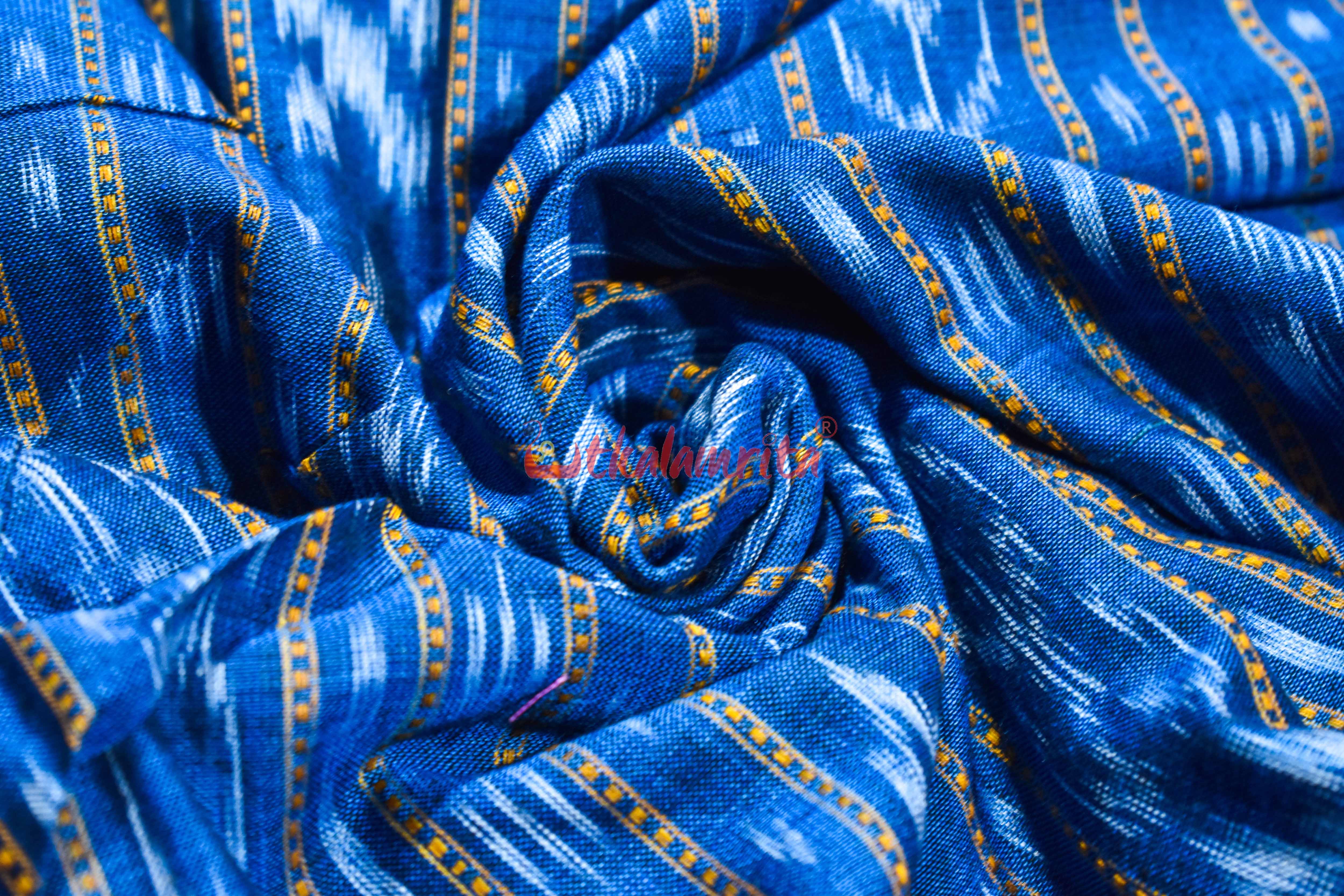 Sky Blue Ikat (Fabric)