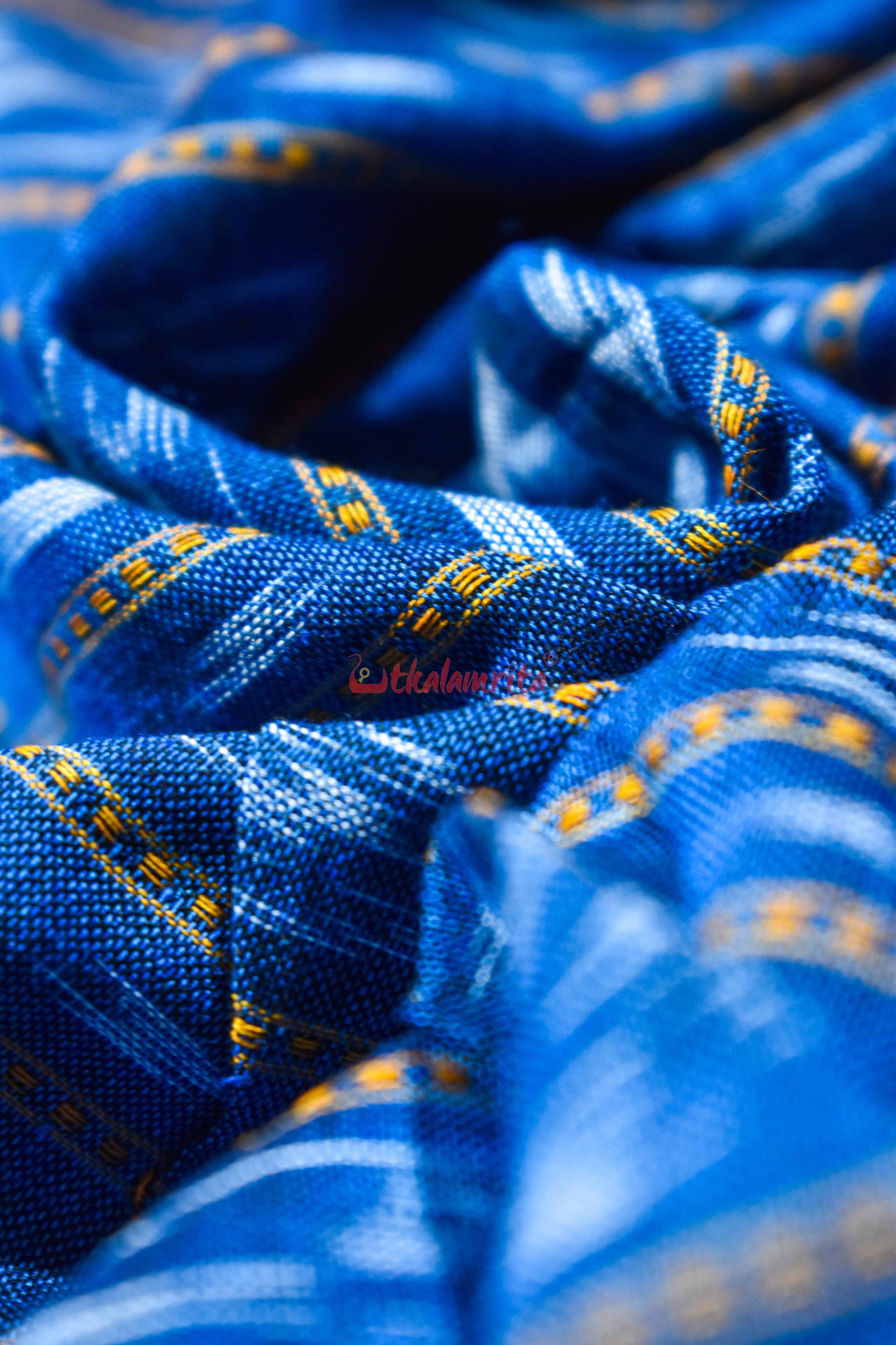 Sky Blue Ikat (Fabric)