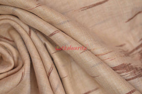 Off White Maroon Daali Scot Khandua Cotton