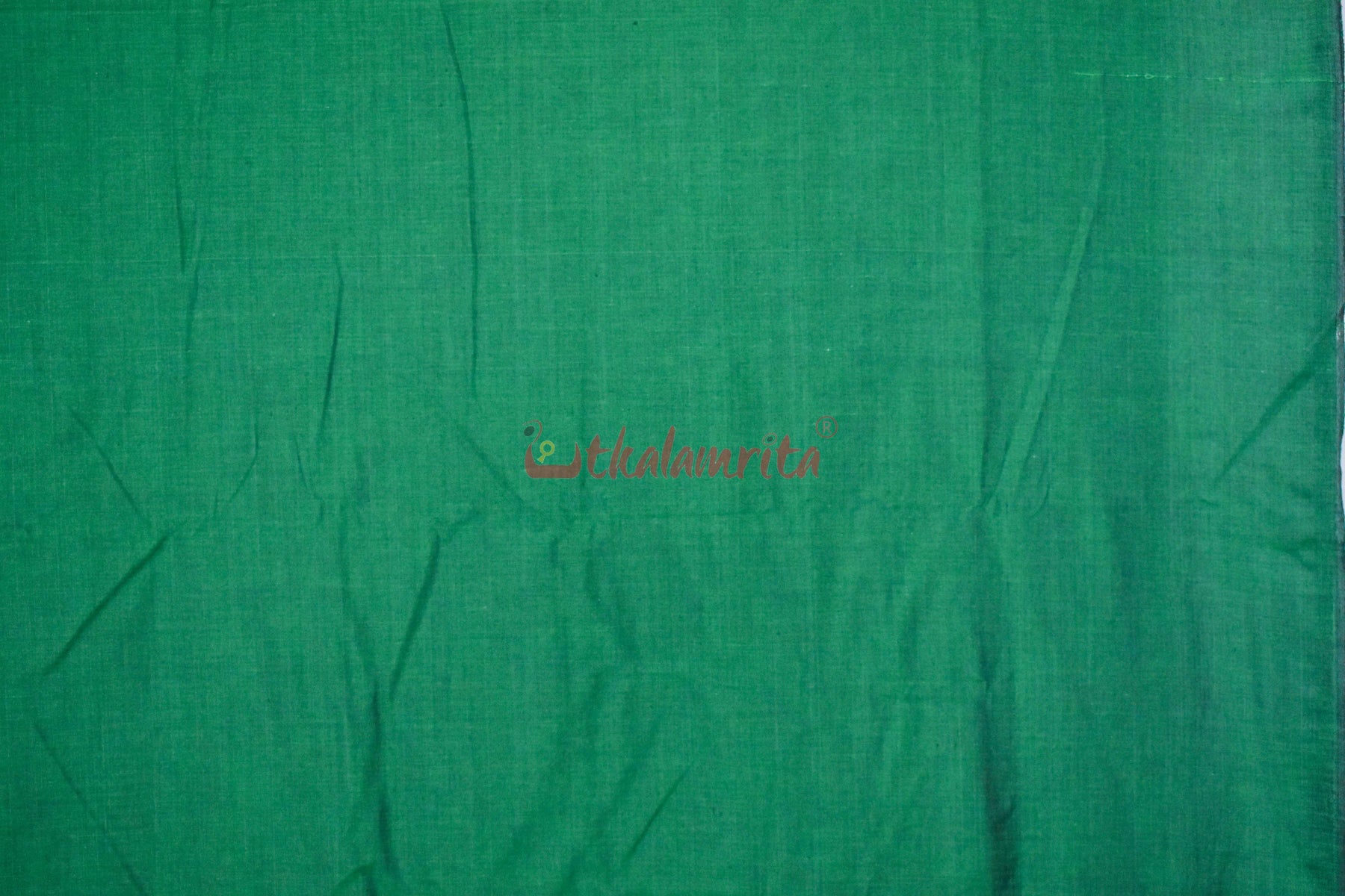 Plain Deep Green Handloom (Fabric)