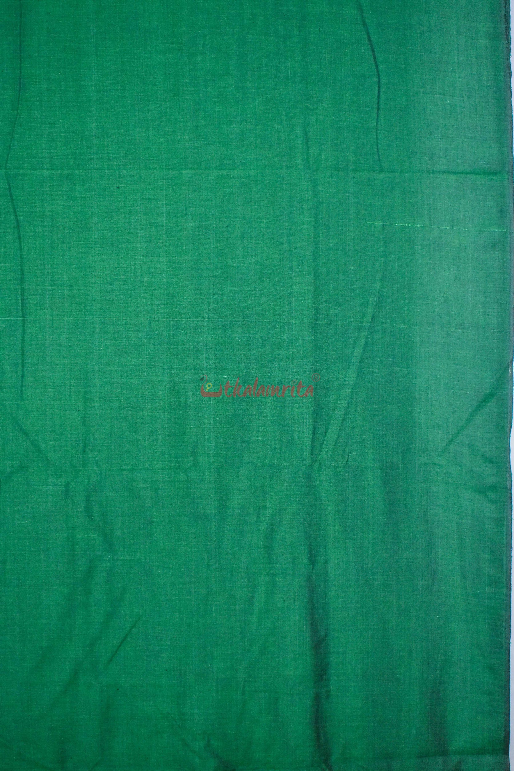 Plain Deep Green Handloom (Fabric)