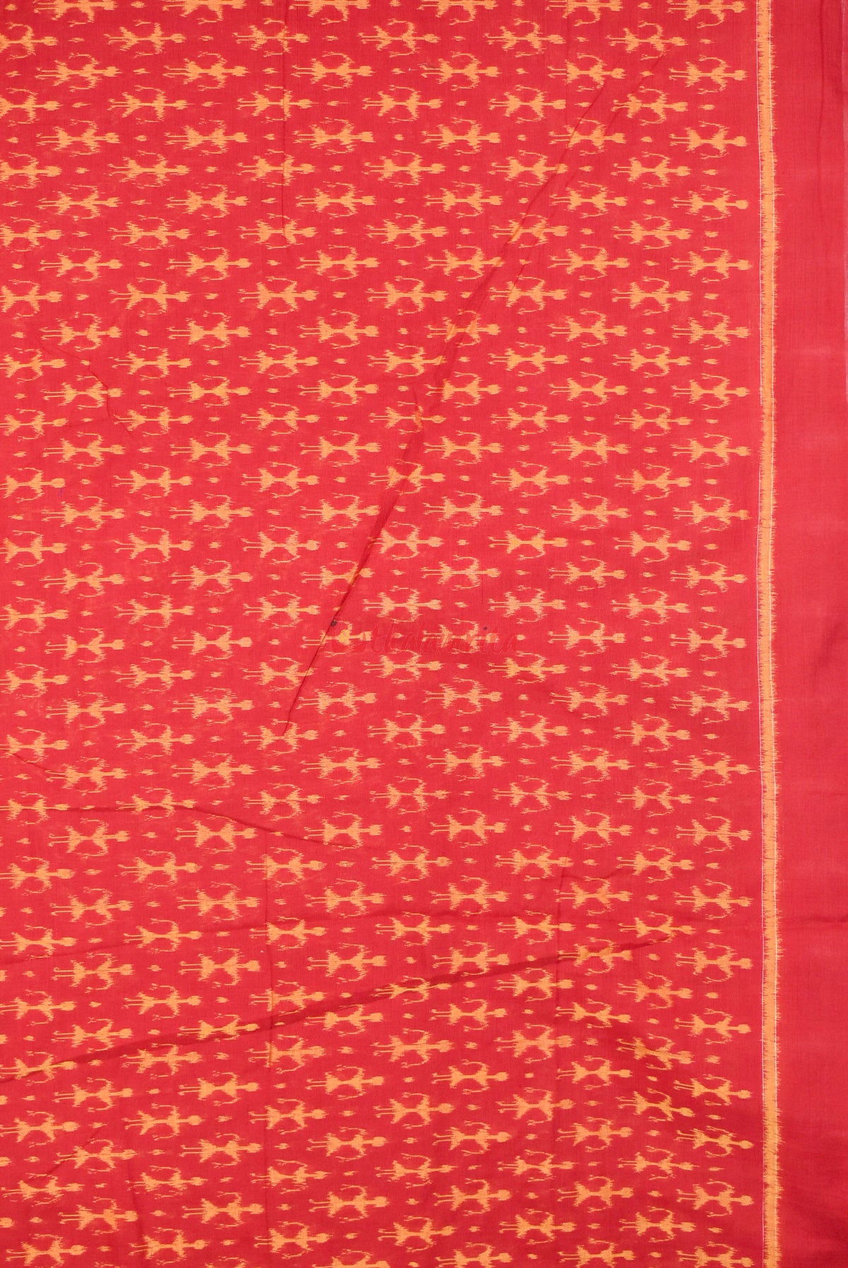 Tribals Standing Red (Fabric)