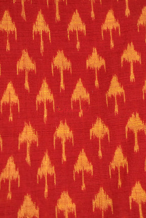 Chhatu Golden Over Red  (Fabric)