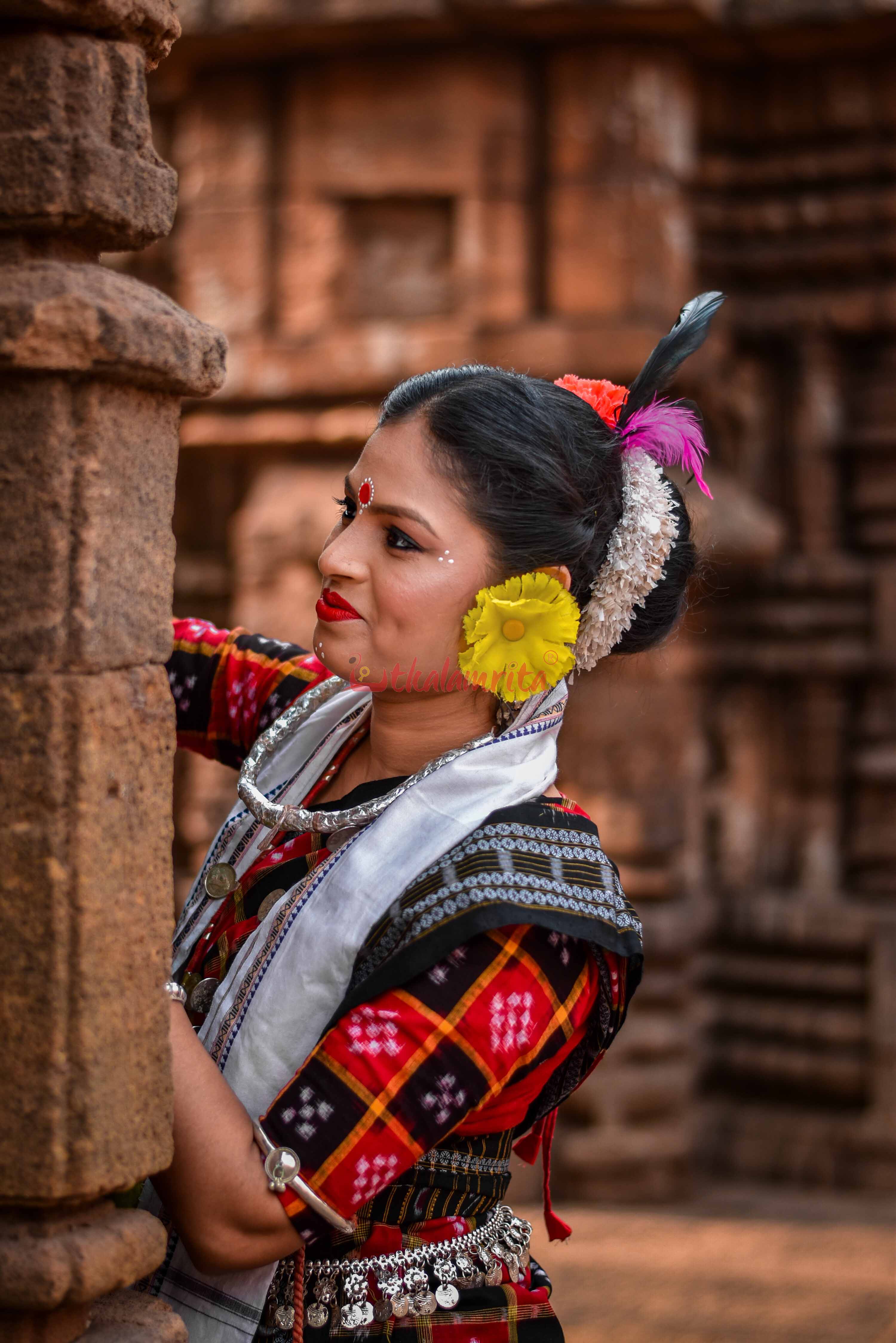 Mini Pasapali Wonder Red Saree