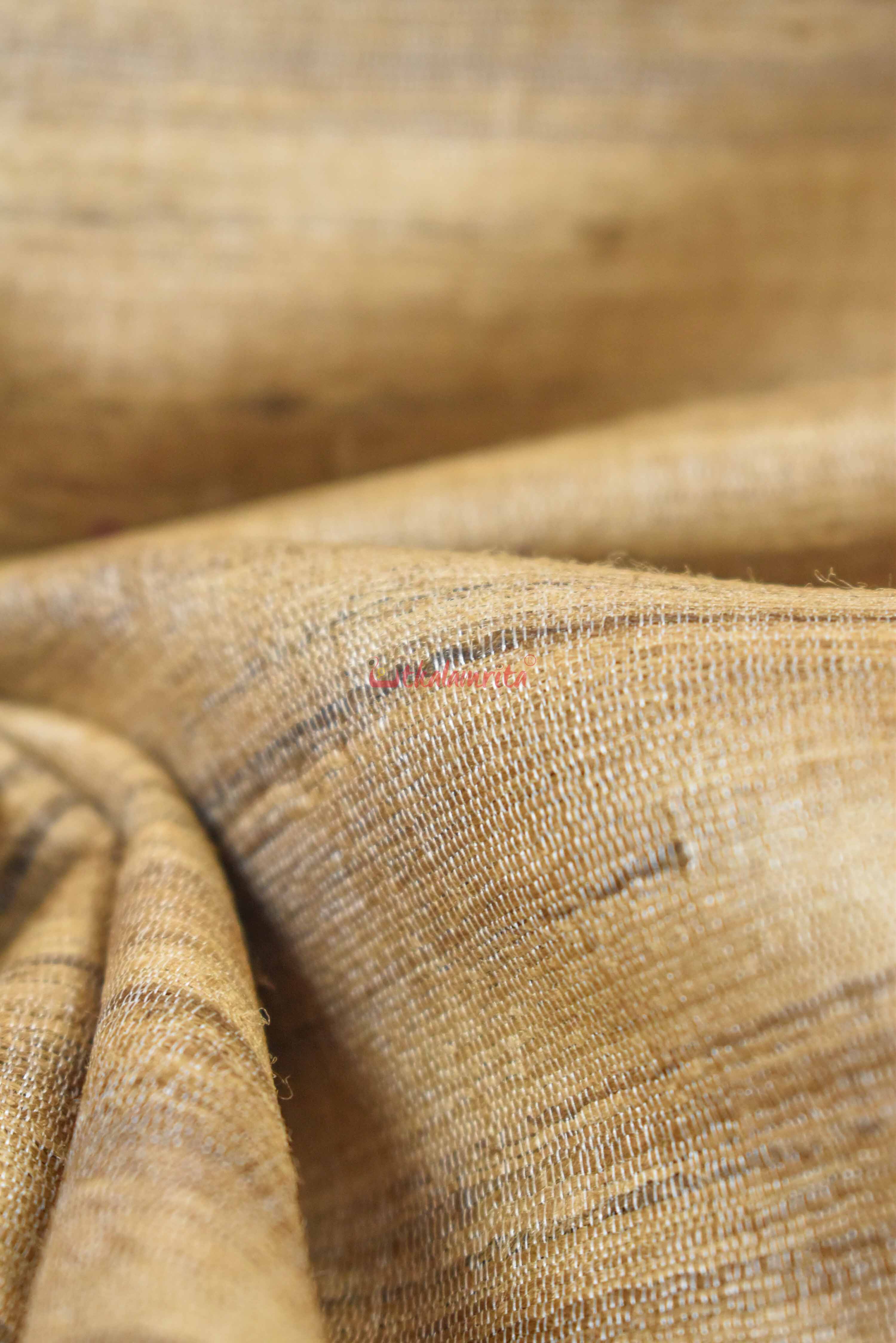 Beige Magenta Gopalpur Tussar Saree