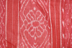 Gopalpur Tussar Beige with Red Border Saree