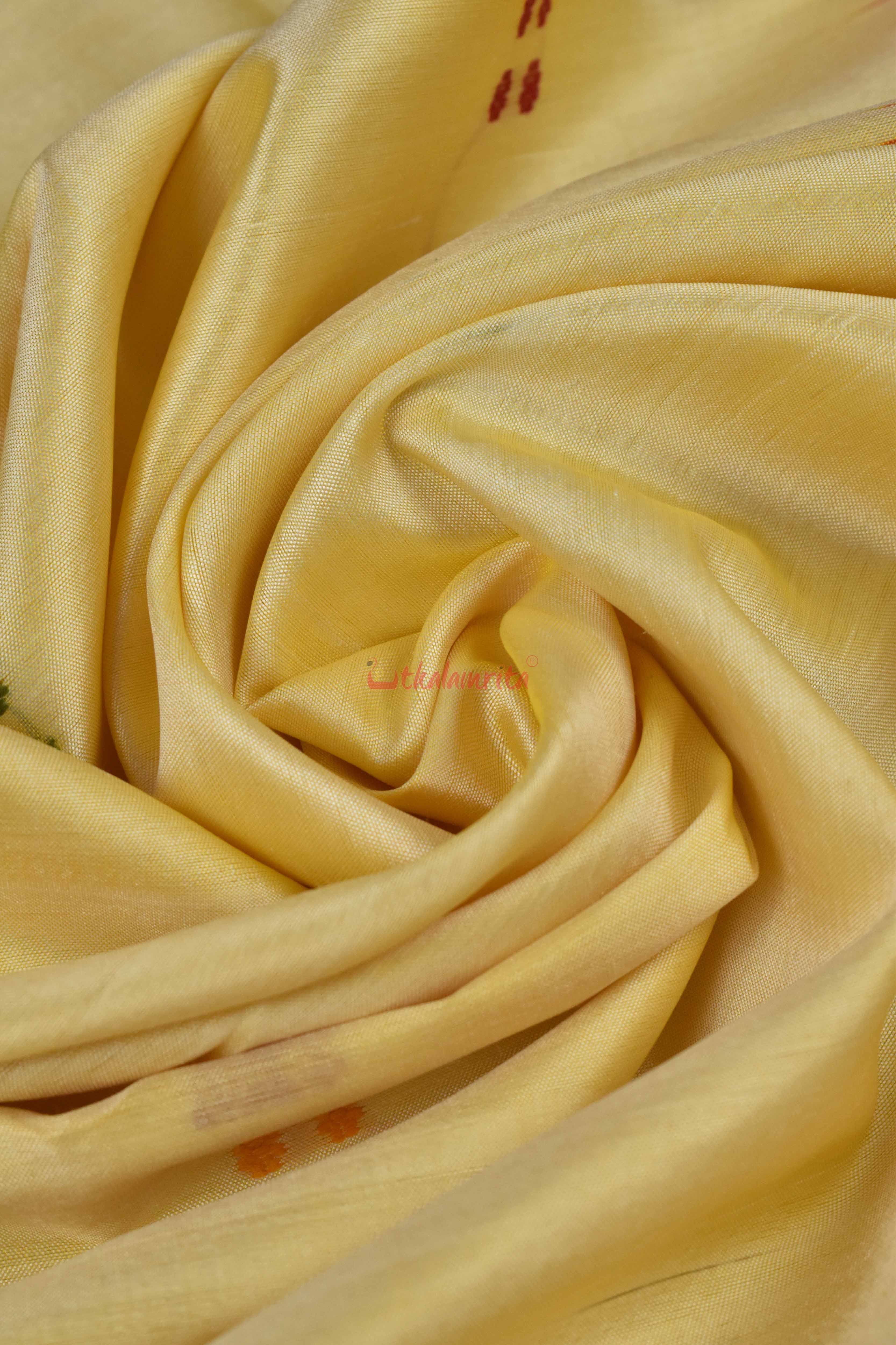 Ghee Kathifera Triple Border Khandua Silk