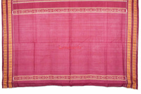 Black Maroon Nuakhai Cotton