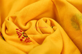Yellow Firbi Bomkai (Fabric)