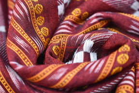 Maroon Dobby Pasapali (Fabric)