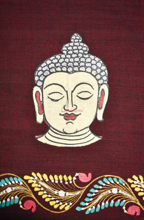 Buddha Pattachitra (Blouse Piece)