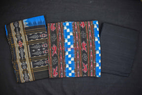 Blue Black pasapali Dress Set